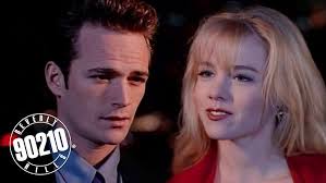 Dylan & Kelly's Pool Scene In 90210