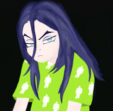 I was bored so i drew billie eilish in a cartoony style! Billie Eilish Cartoon Queeky Photos Collages