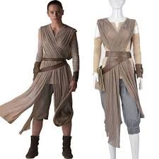 Top Grade Star Wars The Force Awakens Rey Cosplay Costume Full Set Star Wars Outfits Ray Costume Star Wars Rey Cosplay