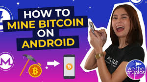That's the way the system was set up—easier to mine in the beginning, harder. How To Mine Bitcoin On Android Youtube