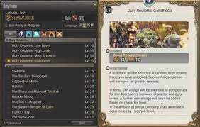 By completing at least one guildhest, you open the duty finder: Ff14 High Level Duty Roulette Pathrenew