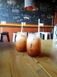 Thai Iced Tea At Jatujak Mason Jar Lamp Jar Lamp Novelty Lamp