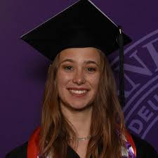 Elin Kairies will go to medical school now that she has completed her  biochemistry and molecular biology degree and studio art minor. She adored  the Big Event and going to the Bahamas