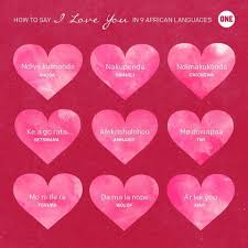 How To Say I Love You In Different Languages In India How To Say I Love You In 9 African Languages Say I Love You My Love Love You