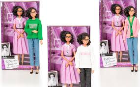 Even her id tag appears authentic. Alpha Kappa Alpha Katherine Johnson Barbie Doll Inspiring Women Hidden Figures Other Contemp Barbie Dolls Barbie Dolls