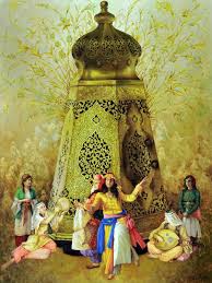 Kamil Aslanger Oriental Art Egyptian Painting Turkish Art