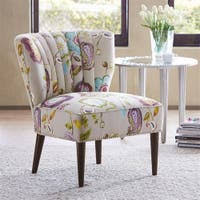 Handmade in the u.s.a., this arm chair features gently flared arms and a plush, padded seat. Accent Chairs Floral Shop Online At Overstock