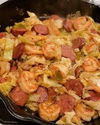 Cooki On Instagram Andouille Sausage Cabbage Shrimp By Delante King Dee Sevie Sausage And Shrimp Recipes Cabbage Recipes With Sausage Cabbage And Sausage
