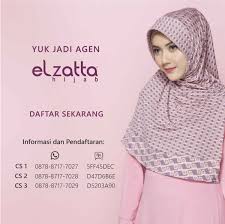 Hasil gambar untuk Gambar Model Kerudung Elzatta Terbaru