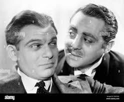 Frank Mitchell, Jack Durant, on-set of the Film, "Stand Up And Cheer!", Fox  Film, 1934 Stock Photo