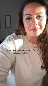 Checkout this amazing tunic sweatshirt and leggings plus size outfit! Check  out the whole outfit in my LTK