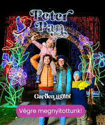 🥰Végre eljött a várva várt nap!🥰 🌟A Garden of Lights Pán Péter  fénykiállítás a budapesti ELTE Füvészkertben szélesre tárja a kapuit, hogy  mától egészen február 15-ig gyönyörködhessetek a tündérmese százezer színes  fénnyel