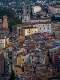 Above The Roofs Of Grasse Uber Den Dachern Von Grasse Roof Grasse Paris Skyline