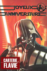 Joyeux anniversaire star wars bon anniversaire humour carte joyeux anniversaire joyeuse anniversaire dessins star wars papier imprimable bonne fête cartes joyeux anniversaire garçon. Carte Anniversaire Star Wars Ref 72666a