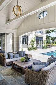 Protect your patio furniture with covers and care accessories for patio chairs, fire tables and more at canadian tire. Covered Patio Archway To Pool Richer Furniture Wood Coffee Table Gold Pendant Slate Tile Patio Furnishings Patio Decor Outdoor Lounge