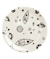 H M Plate 5 95 Ceramic Cafe Plate Drawing Painted Ceramic Plates