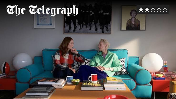 The Room Next Door, review: Julianne Moore and Tilda Swinton in a clunky  disappointment