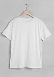 Other Stories Cotton T Shirt White Clothes White Short Sleeve Tops Cotton Tshirt