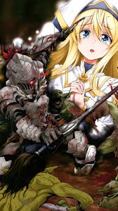 The goblin cave thing has no scene or indication that female goblins exist in that universe as all the male goblins are living together and capturing male adventurers to constantly mate with. Goblin Slayer Iphone Wallpapers Wallpaper Cave