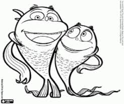 The lorax movie animal characters coloring pages to color, print and download for free along with bunch of favorite the lorax coloring page for kids. Fishes Of The Lorax Movie Coloring Page Printable Game