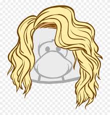 The following two codes work for club penguin storoway book. Pin Blonde Wig Clipart Brown Hair Club Penguin Free Transparent Png Clipart Images Download