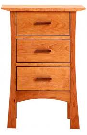 Prepac milo 2 drawer mid century modern nightstand with open shelf in cherry by prepac furniture. Craftsman Style Real Cherry Wood Nightstand Made In Vermont Craftsman Furniture Wood Furniture Plans Craftsman Style Furniture