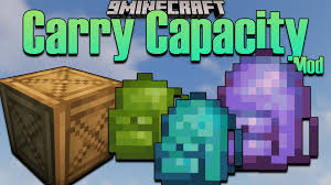 Carry on is a simple mod that improves game interaction by allowing players to pick up, carry, and place single block tile entities (such as . Carry Capacity Mod 1 16 5 Inventory Management Minecraft