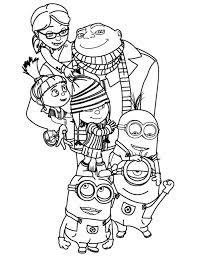 You can download this coloring pages. 17 Free Despicable Me Coloring Pages Ideas Coloring Pages Despicable Me Minions Coloring Pages
