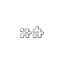 Black And White Puzzle Piece Tattoo Tattify Puzzle Piece Temporary Tattoo Puzzled Set Of 2 Walmart Com In 2020 Puzzle Piece Tattoo Cute Sister Tattoos Small Sister Tattoos