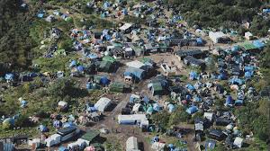 Image result for calais migrant camp