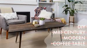 It's crafted from inexpensive materials but feels substantial. Diy Mid Century Modern Coffee Table The Drill Down With The Sorry Girls Youtube