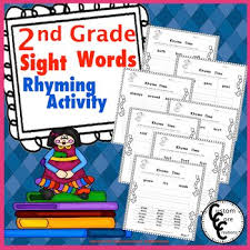 Adding and subtracting integers worksheets in many ranges including a number of choices for parentheses use. Rhyming Words 2nd Grade Worksheets Teaching Resources Tpt
