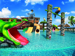 Kids Pool Area At The Moon Palace Family Resort Located In Cancun Mexico Family Vacation Deals Moon Palace Resorts For Kids