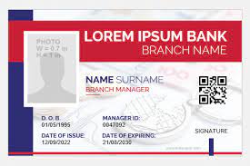 The registration authority for issuer identification numbers (iins) is the american bankers association. Bank Manager Id Cards Badges Templates Microsoft Word Id Card Templates