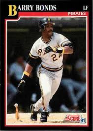Search results for historical barry bonds baseball card values based on successful ebay and auction house sales of graded cards. 1991 Score Barry Bonds 330 Baseball Card For Sale Online Ebay
