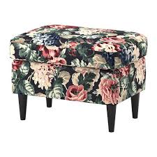 Strandmon Fotpall Nordvalla Morkgra Ikea Upholstered Ottoman Chair And Ottoman Ikea Strandmon