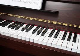 Klavier tastaturbeschriftung / klaviatur ausdrucken pdf : Klassisches Klavier Tastatur Schwarz Stock Bild Colourbox