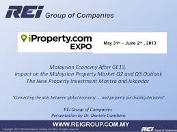 A different kind of company. Malaysian Economy After Ge13 Impact On The Malaysian Property Marke