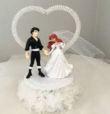 I love ariel and why not have it as a cake topper. Excited To Share The Latest Addition To My Etsy Shop The Little Mermaid Wedding Ca Little Mermaid Wedding Mermaid Cake Topper Princess Cake Toppers