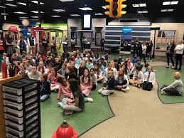 First JA BizTown simulation of the year! It looks like Allisonville  Elementary had a great time!