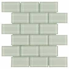 Kitchen Backsplash Idea Floor And Decor Arctic Ice Mosaic Glass Tile 8mm Glass Mosaic Tiles Mosaic Glass Glass Tile