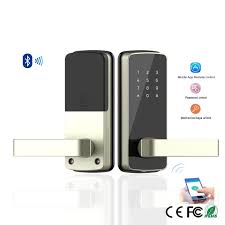 Bluetooth Digital Keypad Smart Door Lock Intelligent Keylesss Door Lock With Tt Lock App Remote Control For Home Smart Door Locks Digital Door Lock Door Locks