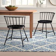 Vecchia Metal Slat Back Side Chair In 2020 Solid Wood Dining Chairs Dining Chair Set Dining Chairs