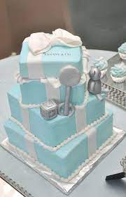 Tiffany And Co Baby Shower Cake Tiffany Baby Showers Tiffany Blue Baby Shower Tiffany Baby Shower Theme