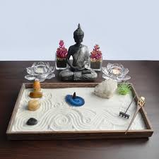 Meditating Buddha Statue Zen Garden Buddhist Altar Table Etsy In 2020 Lotus Candle Holder Lotus Candle Meditating Buddha Statue