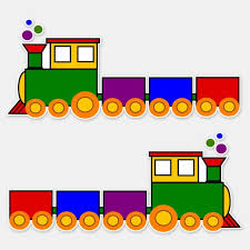 Primary Colors Wooden Toy Train Sticker Zazzle Com Wooden Toy Train Toy Train Train Cartoon