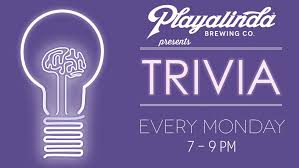 The trivia was scheduled to start at 9:30 and began about 10 minutes after and moved at a brisk pace. Monday Night Trivia Brevard County Fl Jan 7 2019 7 00 Pm