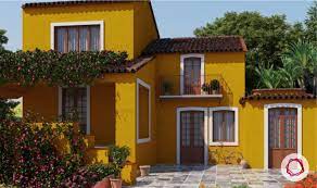 Red, white & blue savings. 5 Exterior House Paint Ideas For A Striking Home Design Exterior Paint Colors House Paint Exterior Exterior Paint