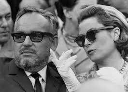 Grace Kelly at bullfight! Here's a photo of Princess Grace with her  husband, Prince Rainier III, discussing the action at the...