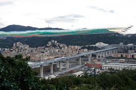 Part of highway gives way in genoa. New Bridge In Genoa Opens To Traffic Two Years After Deadly Collapse Voice Of America English